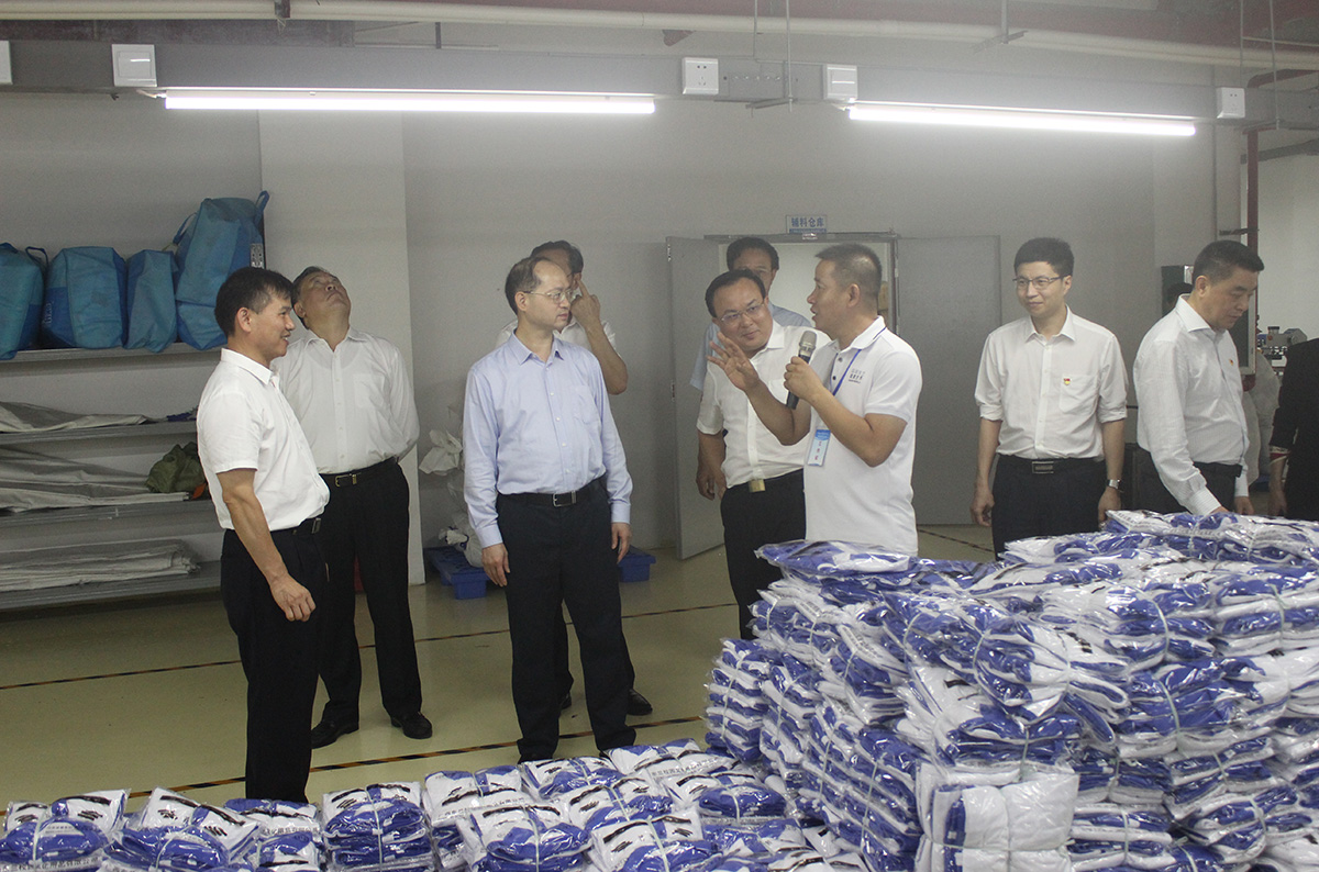 2020年6月11日深圳市委副书记郑轲、常务副市长刘庆生等领导及考察团莅临公司开展调研指导工作(图12)