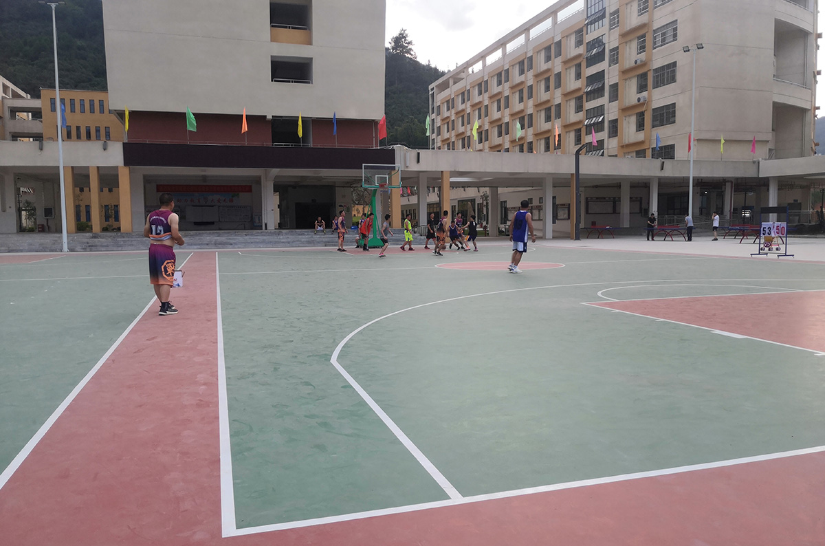 7.7与东兰深圳龙华小学篮球赛(图4)