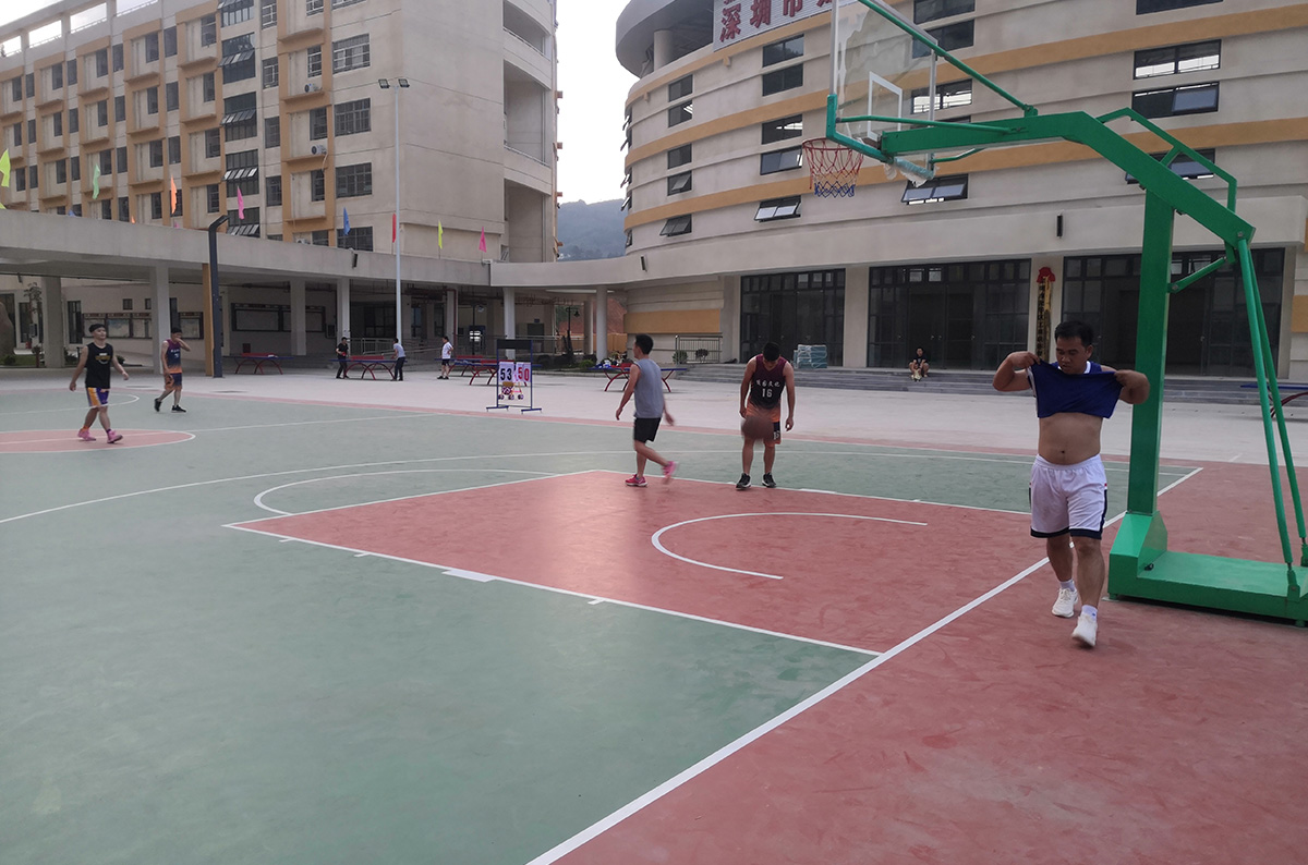 7.7与东兰深圳龙华小学篮球赛(图3)